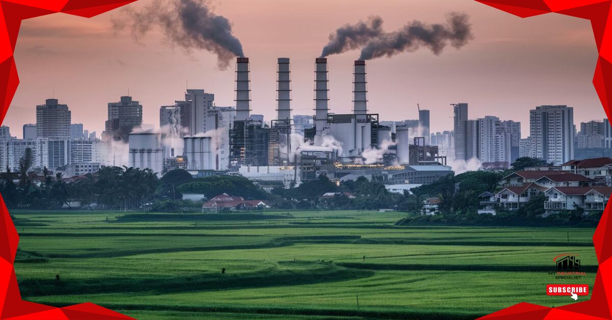 Diagram Illustrating The Three Categories Of Land Use In Malaysia: Agriculture, Industrial, And Building