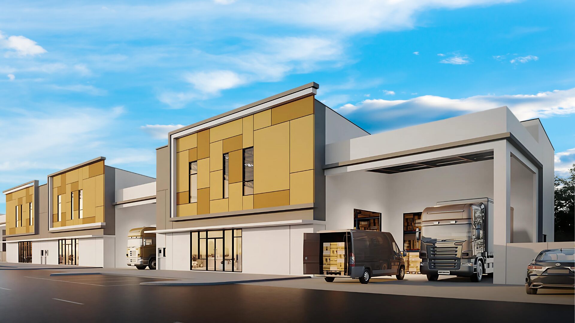 Eco Business Park V – New Hybrid Factory for Sale ...