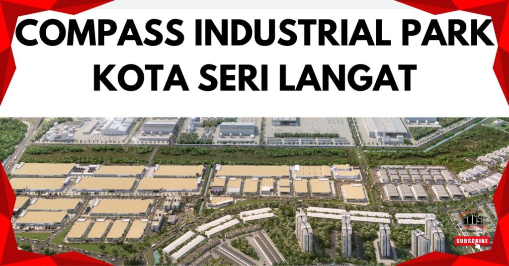Compass Industrial Park - Kota Seri Langat – Premier Industrial &Amp; Logistics Hub 7 Compass Industrial Park Aerial View Highlighting Modern Infrastructure And Sme Precinct In Kota Seri Langat