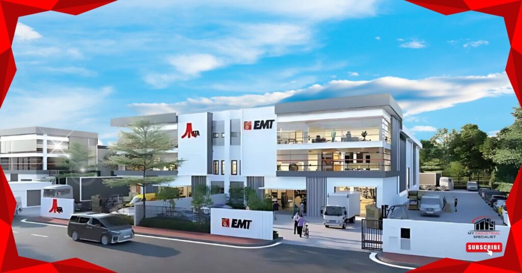 Compass Industrial Park - Kota Seri Langat – Premier Industrial &Amp; Logistics Hub 4 Compass Industrial Park Aerial View Highlighting Modern Infrastructure And Sme Precinct In Kota Seri Langat.