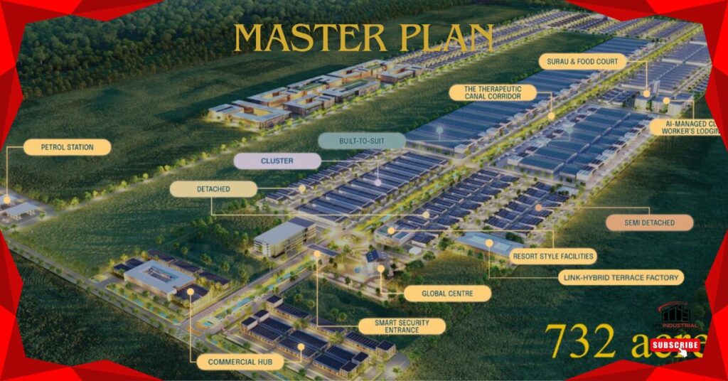 Nct Smart Industrial Park Sepang: Malaysia’s Premier Managed 5G-Enabled Industrial Hub 2 Aerial View Of Nct Smart Industrial Park Sepang Showcasing Its Layout And Green Initiatives