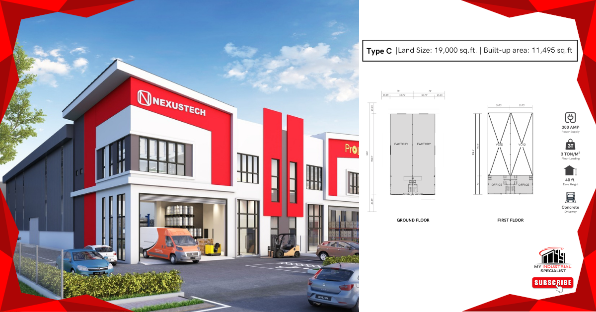 Wisdom Park Jenjarom New Factory For Sale