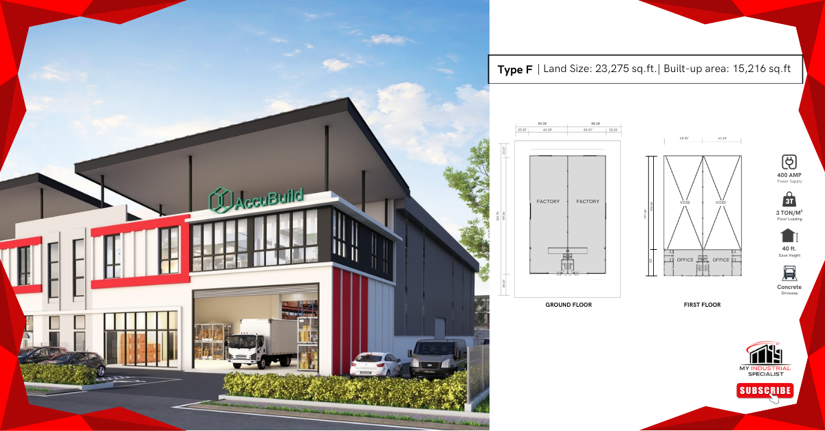 Wisdom Park Jenjarom New Factory For Sale