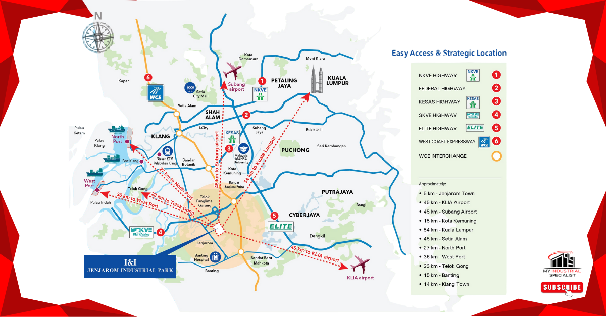 I&Amp;I Jenjarom Industrial Park – Dual-Frontage Link Factories Launch 7 Jenjarom Industrial Park