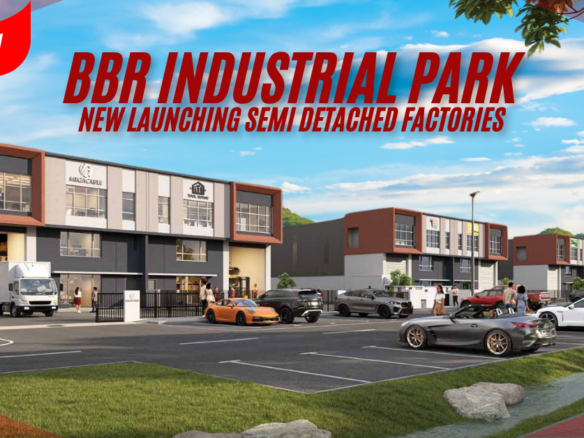 Bandar Bukit Raja Semi-Detached Factory For Sale