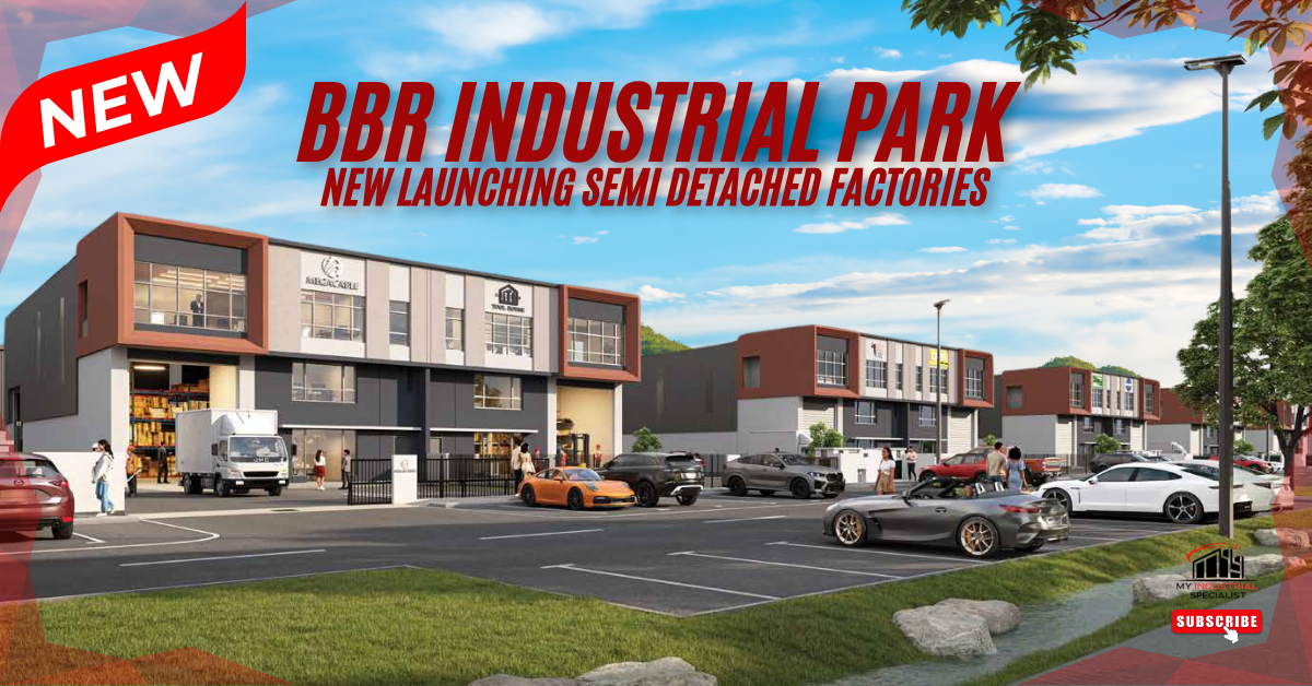 Bandar Bukit Raja Semi-Detached Factory For Sale