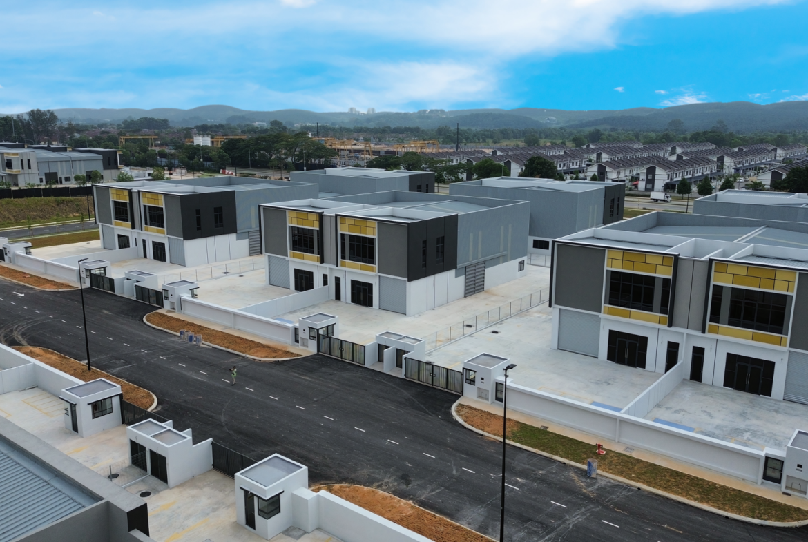 Puncak Alam Semi Detached Factory for Sale – South Gate Eco Business Park V | Brand New with CCC